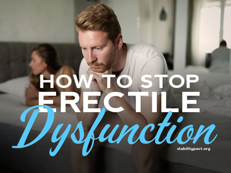 With so many potential causes, how do you stop erectile dysfunction?  These 7 methods can help.